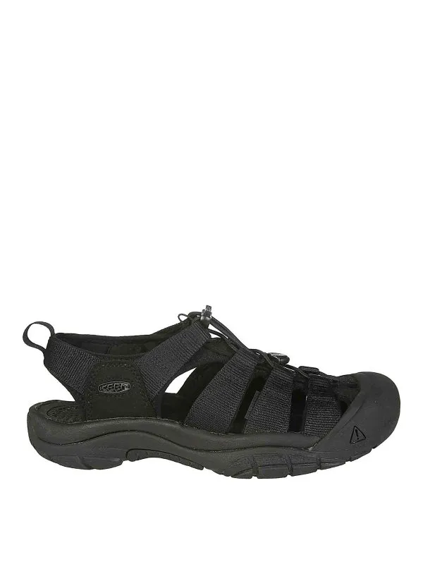 Keen Sandales noires - Noir - Homme | 1022258BLACK | thebs.com