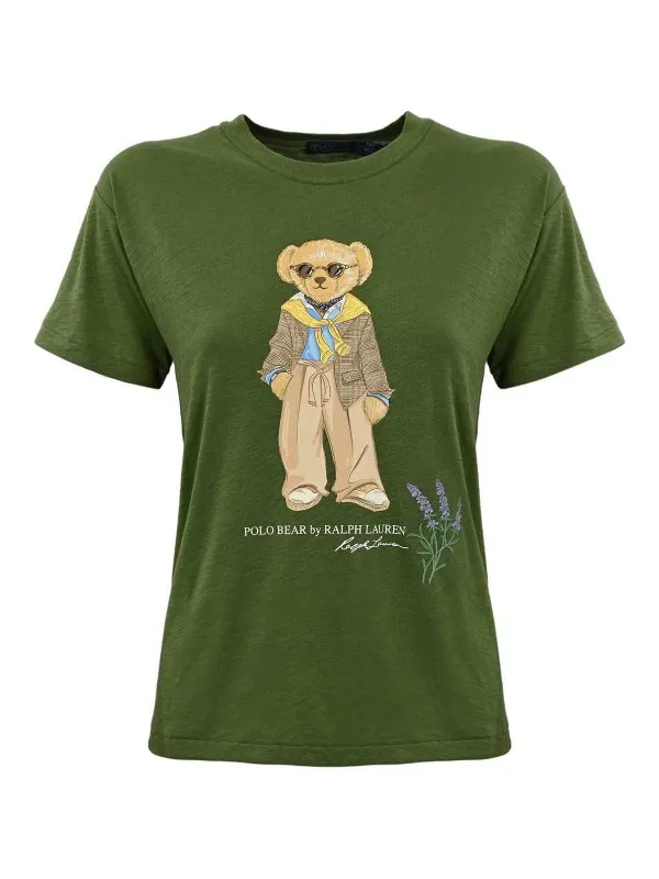 Polo Ralph Lauren T-Shirt - Vert - Vert - Femme | 211924292001