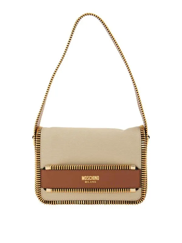 Moschino Sac Porté Épaule - Beige - Beige - Femme | 753882072081