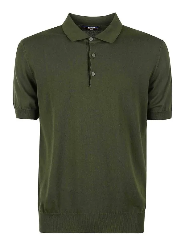 K-way Polo - Vert - Vert - Homme | K4126RW576 | thebs.com