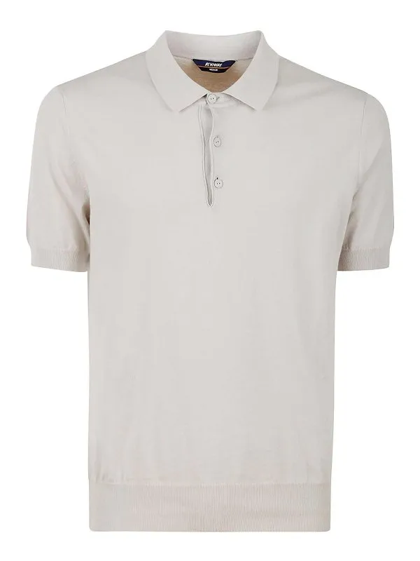K-way Polo - Beige - Beige - Homme | K4126RW634 | thebs.com