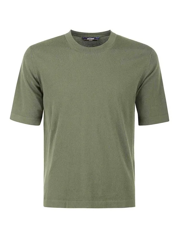 K-way T-Shirt - Vert Foncé - Vert Foncé - Homme | K4126SW576