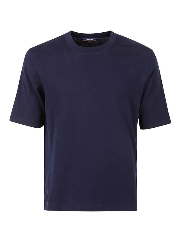K-way T-Shirt - Bleu - Bleu - Homme | K4126SWK89 | thebs.com