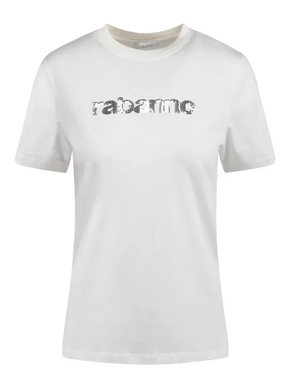 Rabanne T-Shirt - Blanc - Blanc - Femme | 24PJTE145CO0481P112