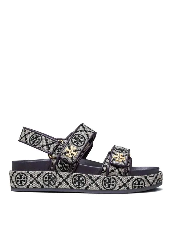 Tory Burch Sandales - Bleu - Bleu - Femme | 155154430