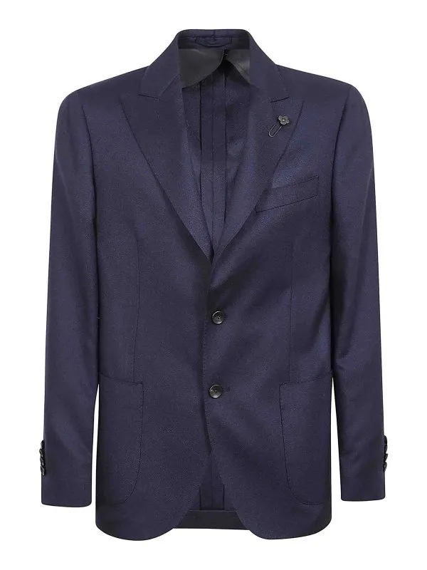 Lardini Blazer - Blanc - Bleu - Homme | EQ688AEEQSK62529840840