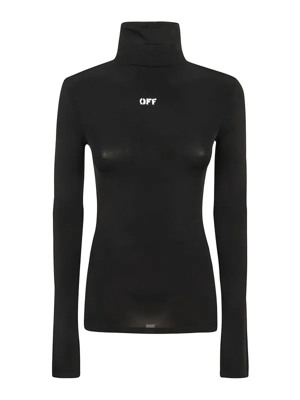 Off-White Top - Noir - Noir - Femme | OWAD122C99JER0031001