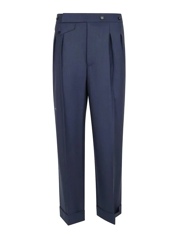 Victoria Beckham Pantalons Décontractés - Bleu | 1224WTR005389A8803