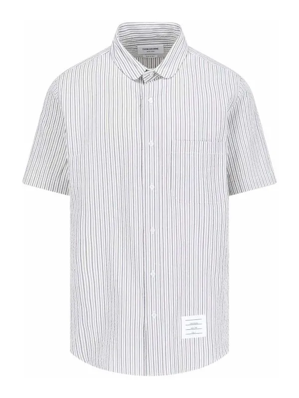 Thom Browne Chemise - Blanc - Blanc - Homme | MWS314AF0586045