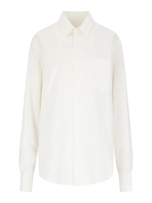 MM6 Maison Margiela Chemise - Blanc - Blanc | S62DT0027S47294101