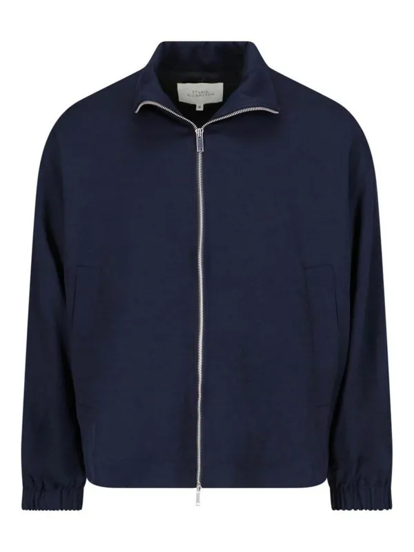 Studio Nicholson Veste Casual - Bleu | KITASNM1165DARKESTNAVY