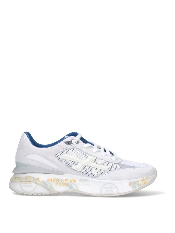 Premiata Baskets - Blanc - Blanc - Homme | MOERUN6732