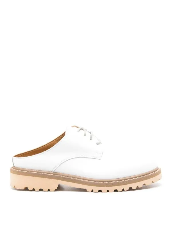 Sofie D'Hoore Mules - Blanc - Blanc - Femme | FAYLVATOWHITE