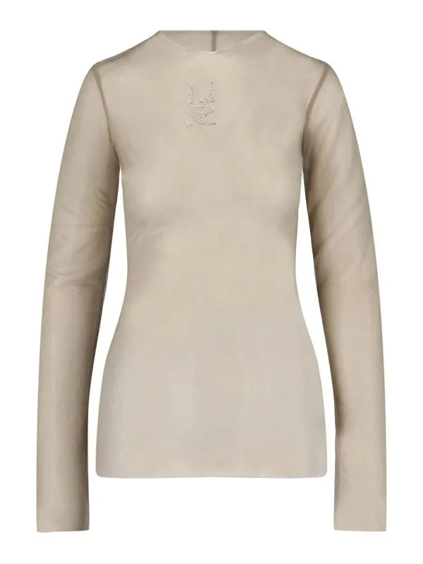 Ludovic De Saint Sernin Top - Beige - Beige | COTP016UPL0001KAKI