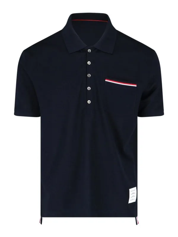 Thom Browne Polo - Bleu - Bleu - Homme | MJP022A01455415