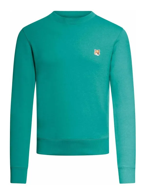 Maison Kitsuné Sweat-Shirts - Vert - Vert | LM00301KM0001P373