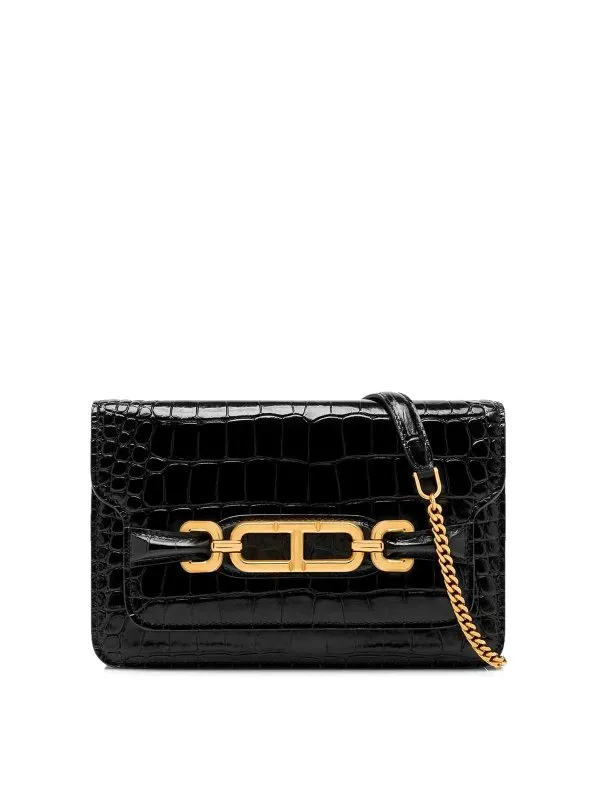 Tom Ford Sac Porté Épaule - Noir - Noir | L1738LCL395X1N001