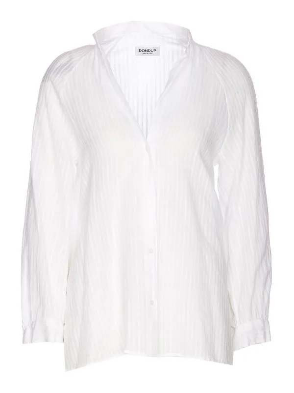 Dondup Chemise - Blanc - Blanc - Femme | DC370EF0145DPTT000