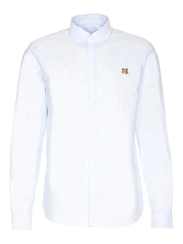 Maison Kitsuné Chemise - Bleu - Bleu - Homme | MM00413WC2010P410