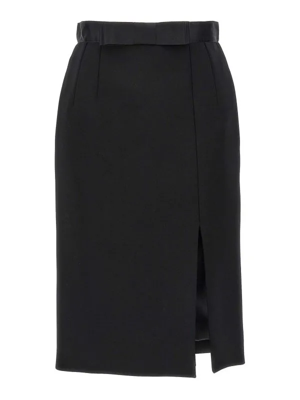 Dolce & Gabbana Jupe Midi - Noir - Noir - Femme | F4CVBTFUBF1N0000