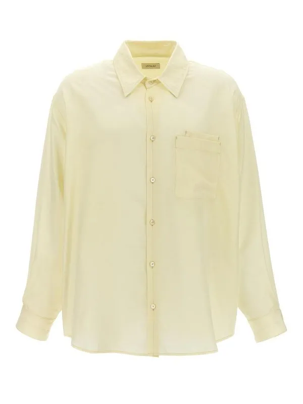 Lemaire Chemise - Blanc - Blanc - Homme | SH1089LF1126WH018