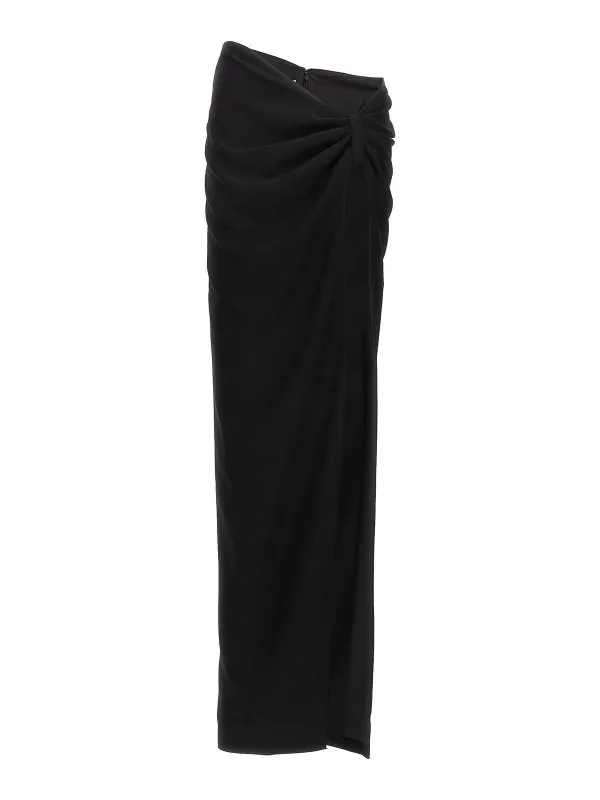 Mônot Jupe Midi - Noir - Noir - Femme | 5040300BLACK