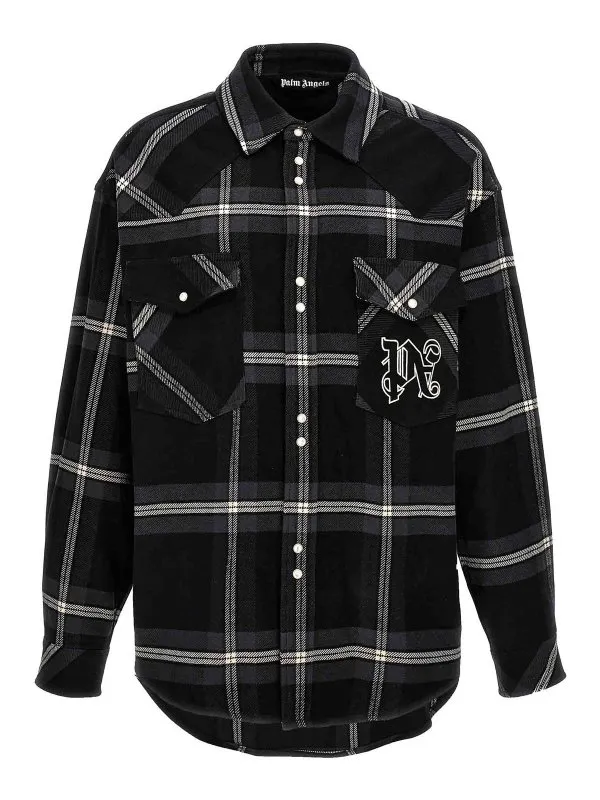 Palm Angels Parka - Gris - Gris - Homme | PMES023R24FAB0011103