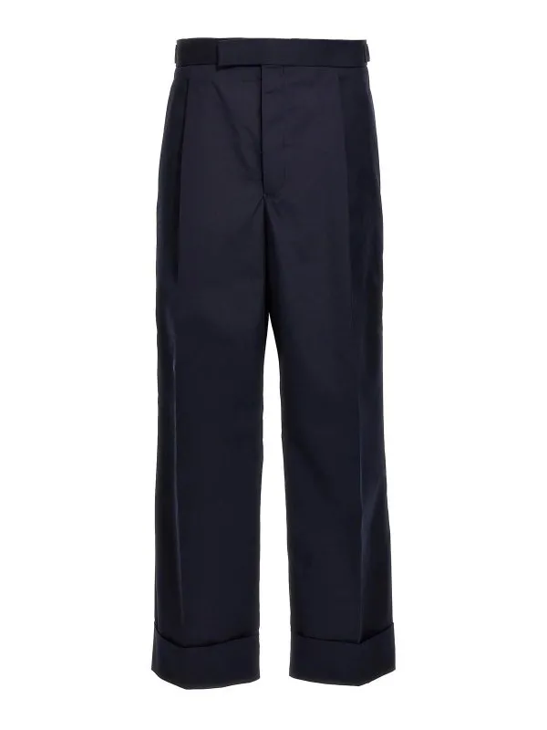 Thom Browne Pantalons Décontractés - Bleu | MTC162E04502415