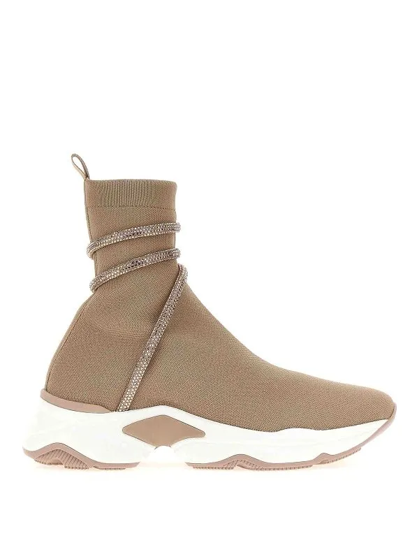 Rene Caovilla Baskets - Cleo - Beige - Femme | C11578020TT01V233