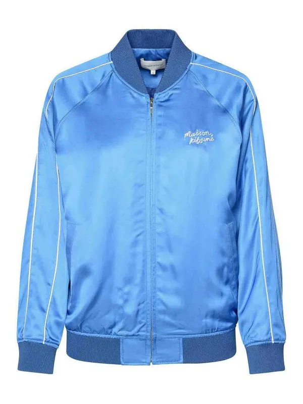 Maison Kitsuné Veste Casual - Bleu Clair | MW02103WF0023P428