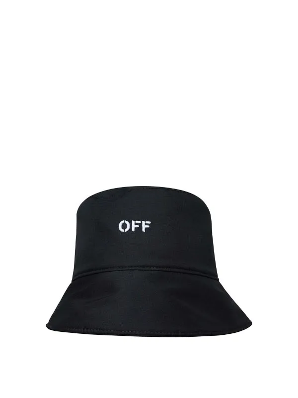 Off-White Chapeau - Noir - Noir - Femme | OWLB039C99FAB0011001