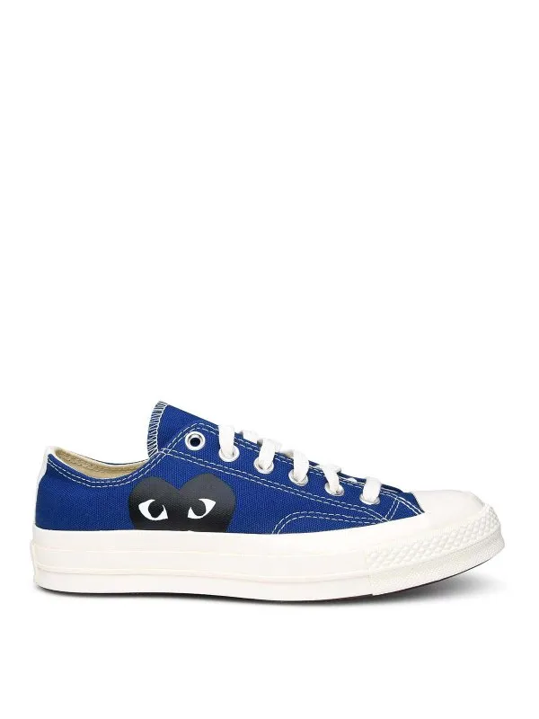 Comme des Garçons Play Baskets - Bleu - Bleu - Femme | P1K121BLUE