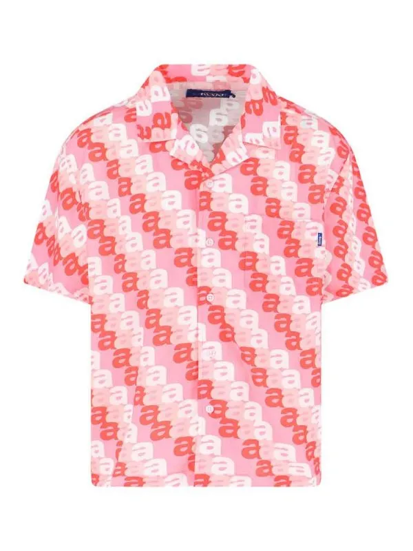 Awake Ny Chemise - Couleur Chair - Homme | AWKSP24TP005PINKMULTI