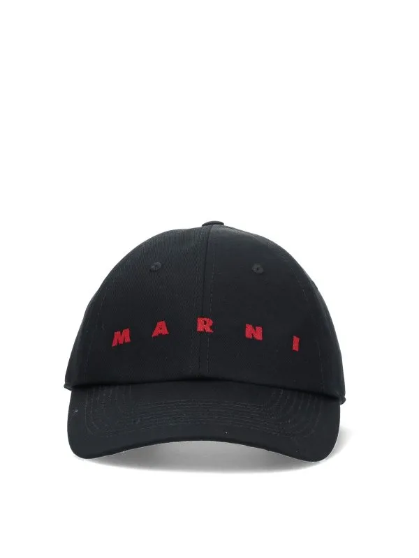 Marni Chapeau - Noir - Noir - Homme | CLZC0108S0UTC31100N99