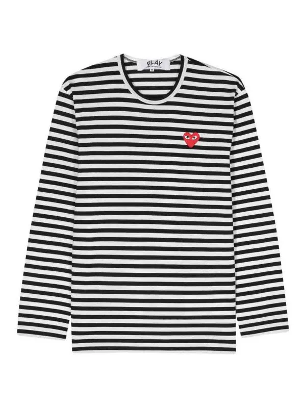 Comme Des Garcons T-Shirt - Noir - Noir - Homme | AXT1641