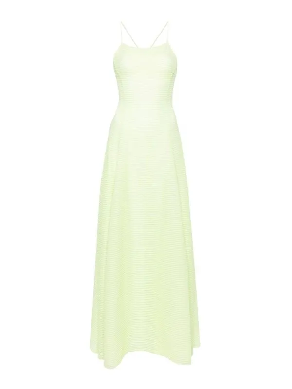 Emporio Armani Robe Au Genou - Vert - Vert | 3D2A7J2JJHZ0510