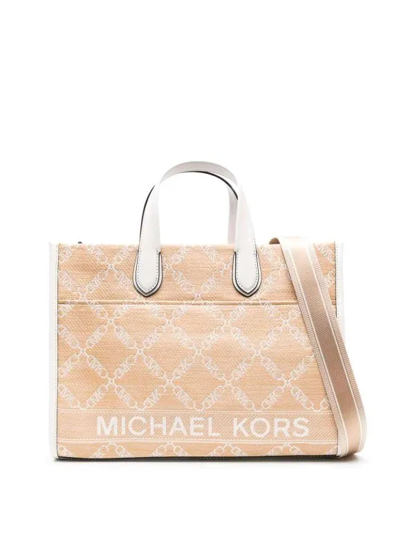 Michael Michael Kors Sac Cabas - Beige - Beige | 30S4S3GT3O884