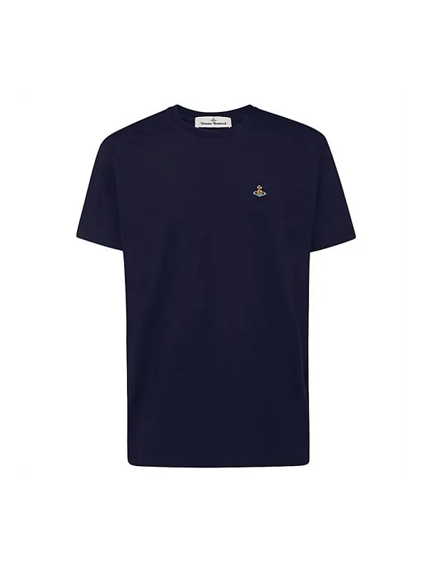 Vivienne Westwood T-Shirt - Bleu - Bleu - Homme | 3G010013J001MK410