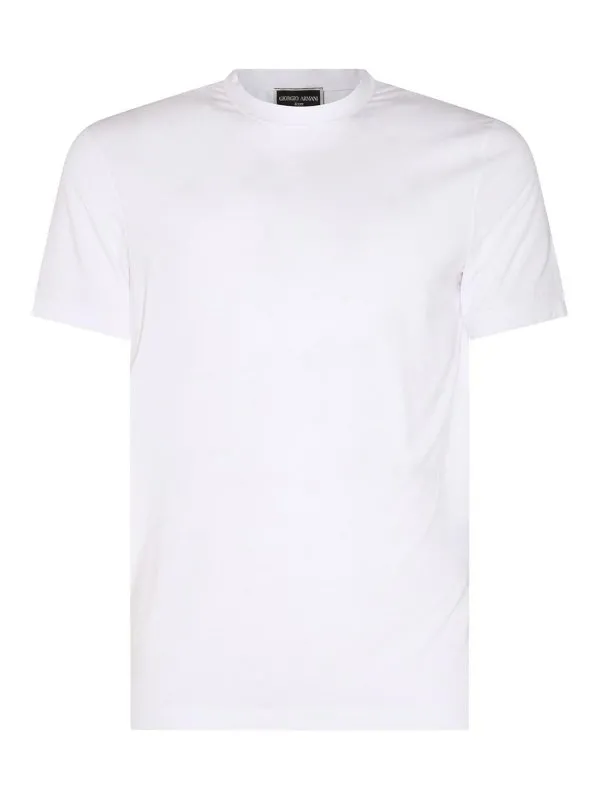 Giorgio Armani T-Shirt - Blanc - Blanc - Homme | 8NST62SJP4ZU090