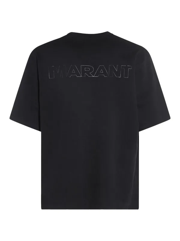 Isabel Marant T-Shirt - Noir - Noir - Homme | TS0079HBA2N09H01BK