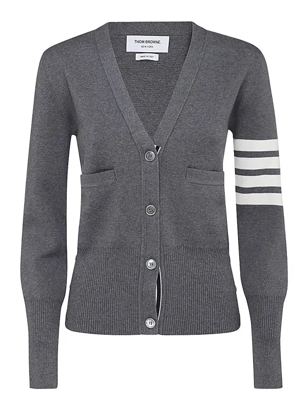 Thom Browne Cardigan - Gris - Gris - Femme | FKC207A00014035