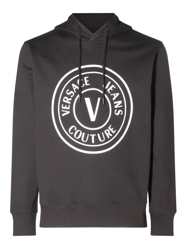 Versace Jeans Couture Sweat-Shirts - Noir - Noir | 75GAIT08CF06T899