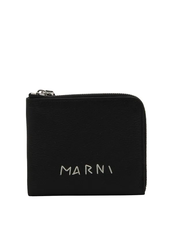 Marni Portefeuilles - Noir - Noir - Homme | PFMI0095Q0P653300N99