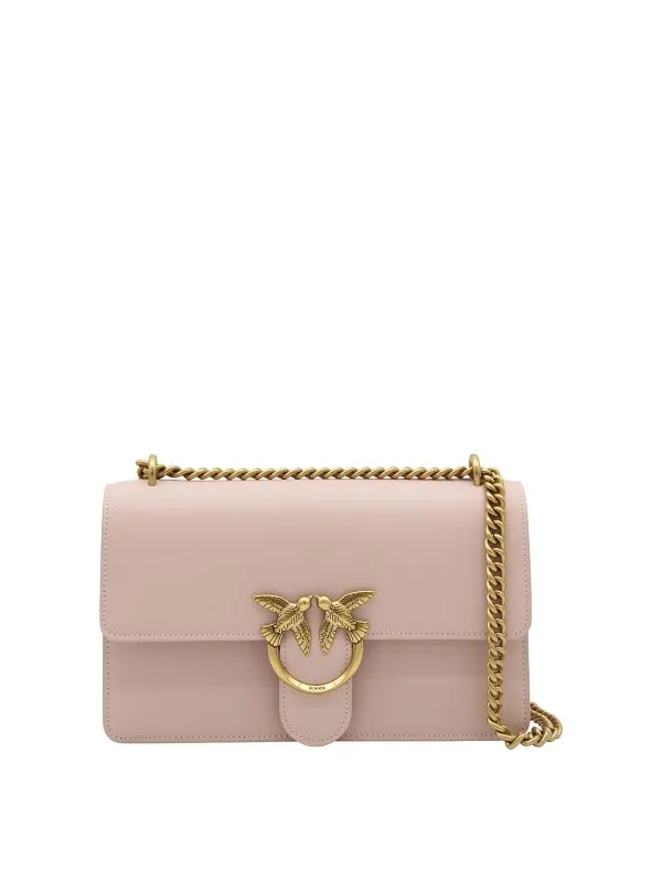 Pinko Sac Porté Épaule - Love One - Rose Clair | 100941A0F1O81Q