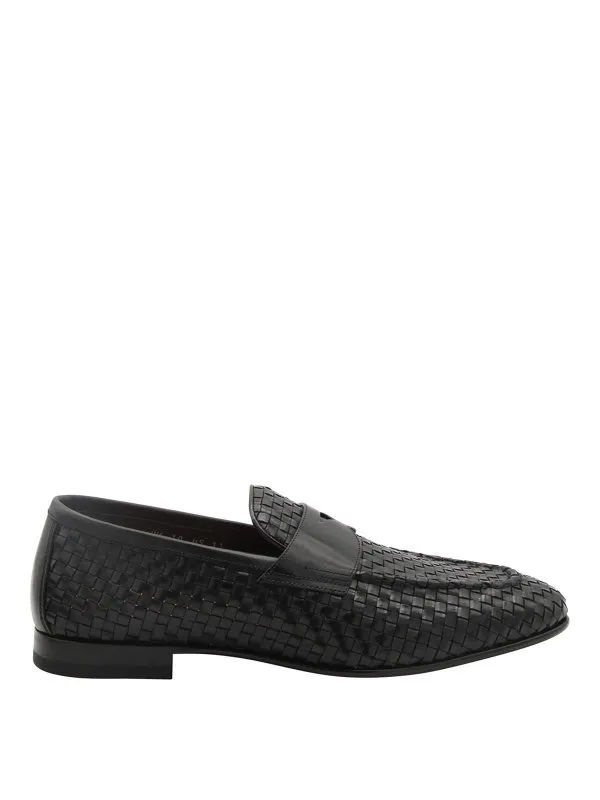 Santoni Mocassins - Noir - Noir - Homme | MCNC13903LA3SWNCN01