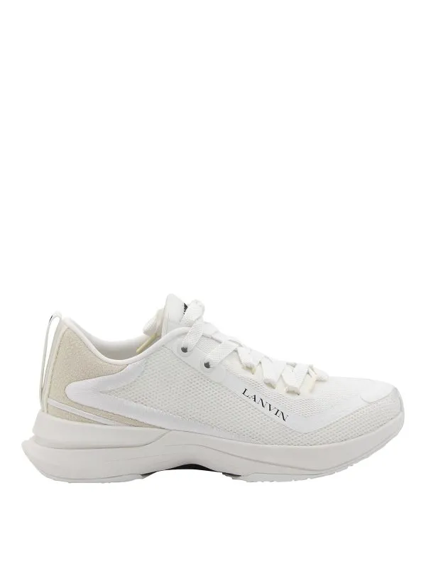 Lanvin Baskets - Blanc - Blanc - Homme | FMSKAK01SUSHP240000