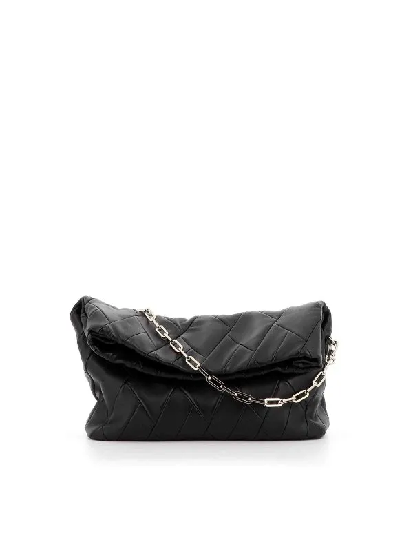 Reco Sac Bandoulière - Rose - Noir - Femme | ROMBOBAGNOCHE