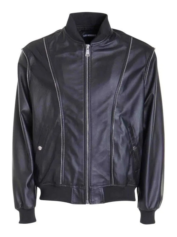 Les Hommes Veste Casual - Noir - Noir - Homme | LCL1000149A9000