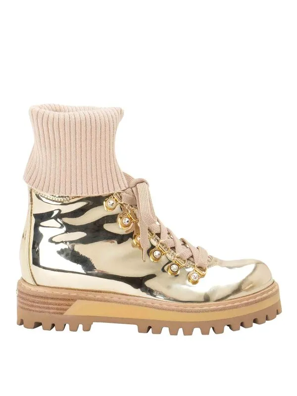 Le Silla Bottines - Or - Or - Femme | 7506R040 | thebs.com