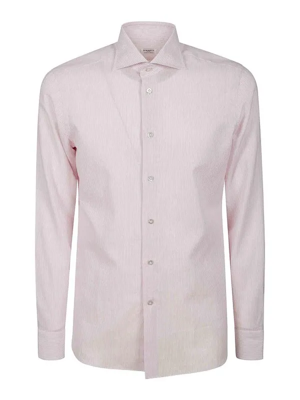 Borriello Napoli Chemise - Rose - Rose - Homme | 180483